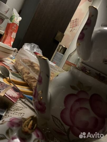 Набор фарфоровых чайниковСоветский фарфор