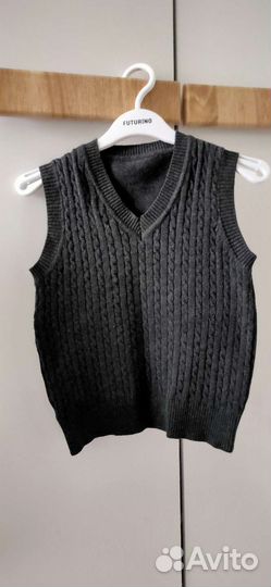 Жилетка для мальчика школьный