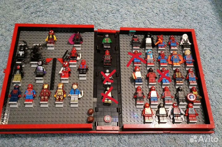 Lego человек паук