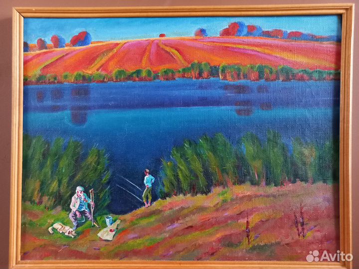 Картина маслом на холсте. Пейзаж