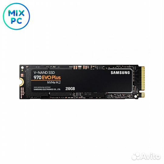 Накопитель SSD M.2 250Gb Samsung 970 EVO Plus MZ-V