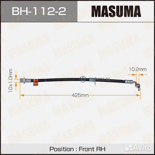 Masuma BH-112-2 Шланг тормозной