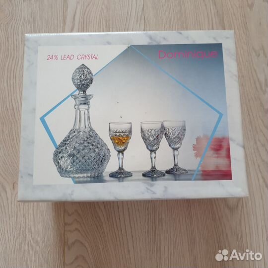 Графин Чехия и 6 рюмок