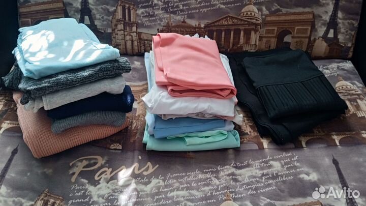 Детские вещи для девочки, пакетом