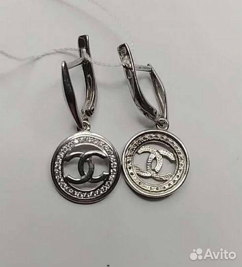 Серебряные серьги 925