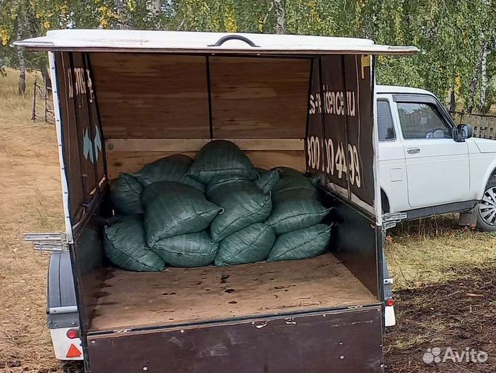 Перегной в мешках