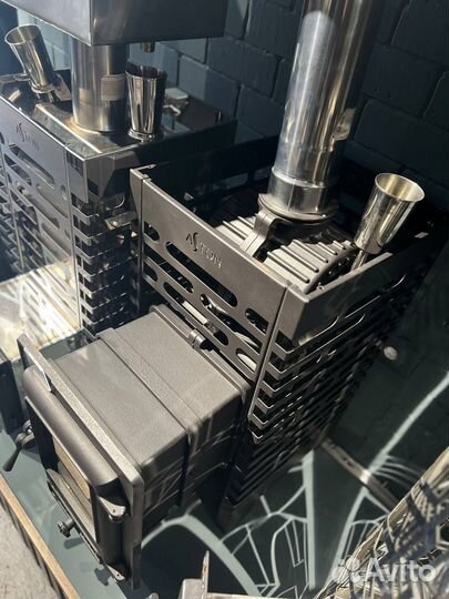 Чугунная печь для бани