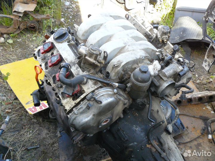 Двигатель по частям 4,2Л V8 BAR Audi Q7 2008г