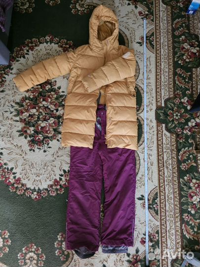 Зимний костюм для девочки 140 146