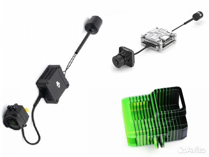 DJI O3 Air Unit; Caddx Nebula Pro Vista Kit; TPU