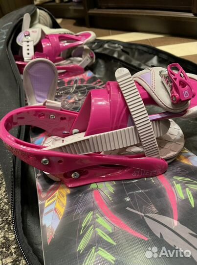 Комплект сноубордический для девочки 125 см