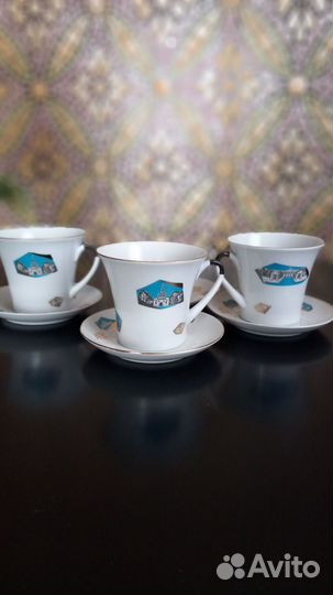 Чашка с блюдцем лфз СССР