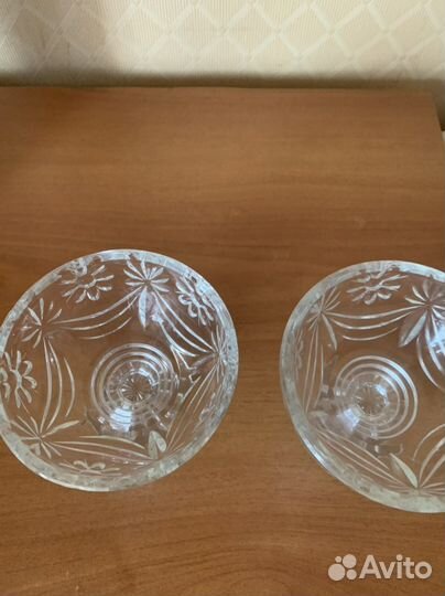 Ваза хрустальная СССР винтаж