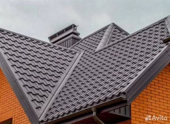 Металлочерепица Аликанте Адамант шифер