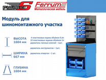 Модуль шиномонтажный Ferrum - 5015 + 07.017 Pro