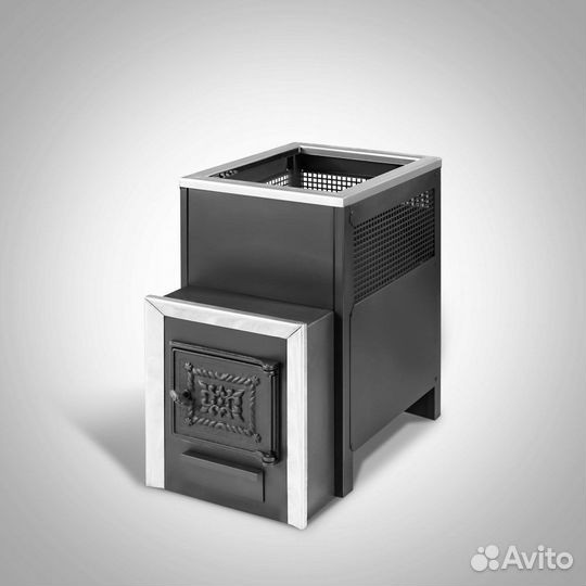 Печь банная Радуга пб-21Б сталь 6 мм