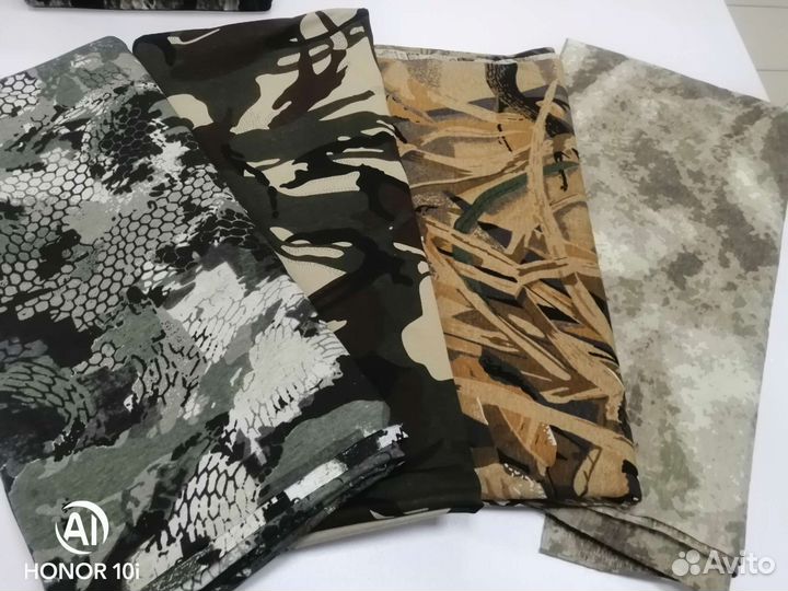 Ткань кулирка камуфляж