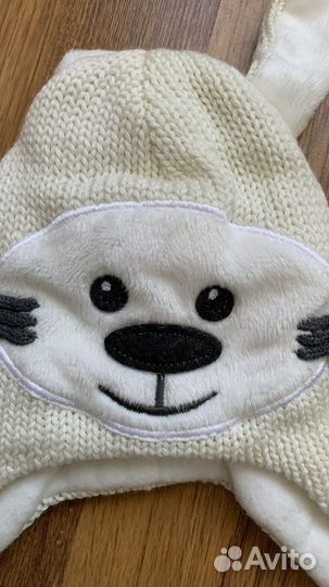Шапка зимняя для новорожденных Kerry