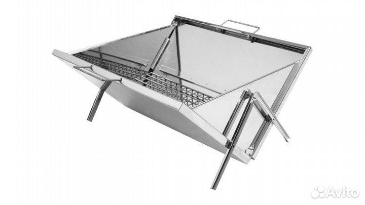 Мангал складной многоразовый с сумкой-переноской