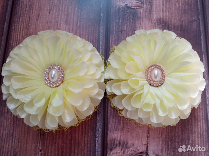 Резинки для волос ручной работы