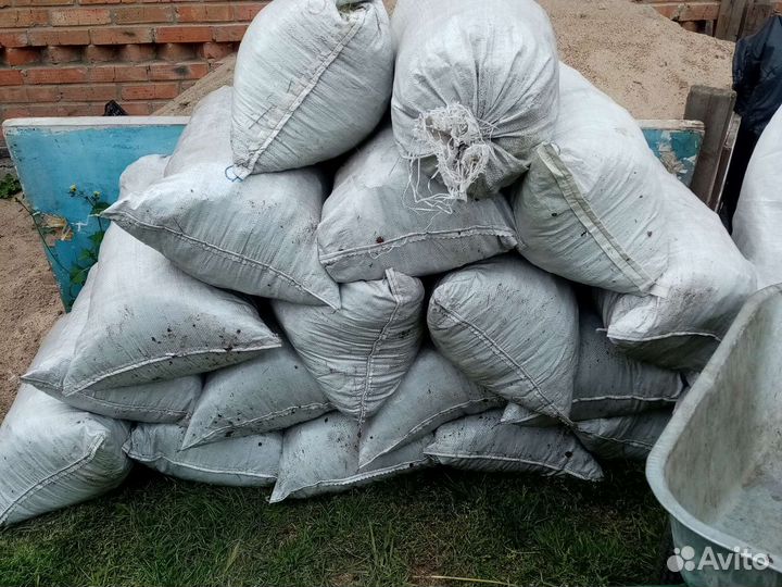 Навоз конский в мешках