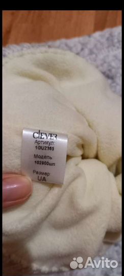 Комплект шапка и снуд