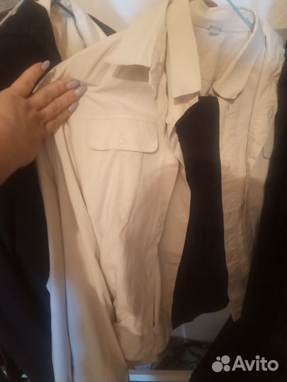 Рубашки кремовые