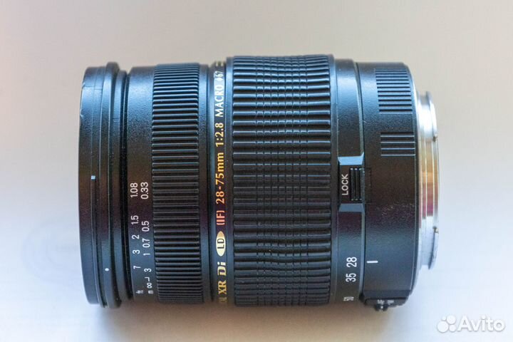 Объектив Tamron 28-75 f2.8 для canon