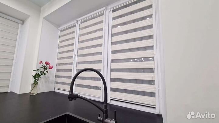 Рулонные шторы и жалюзи