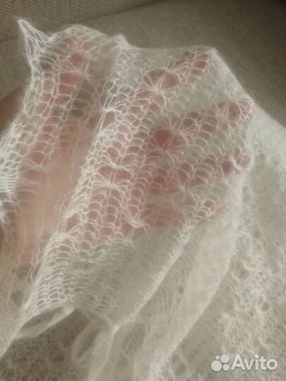 Женский шарф пуховый