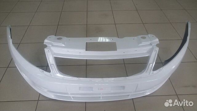 Бампер передний Лада Гранта Лифтбек белый 240
