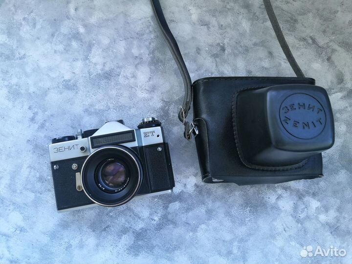 Пленочный фотоаппарат Зенит ет 1984 г
