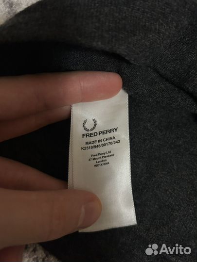 Fred perry джемпер