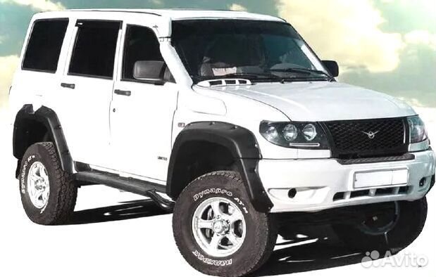 Бушвакеры - Расширители арок на УАЗ Патриот