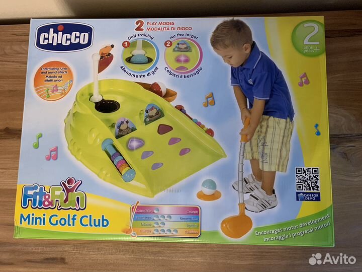 Chicco новый мини гольф и радиоупр машина