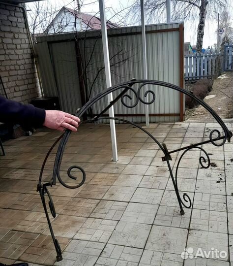 Металлический козырек