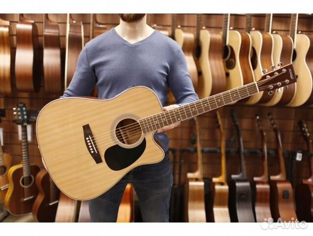 Homage LF-4121CEQ с вырезом электроакустическая ги