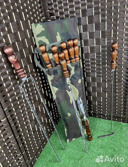 Набор шампуров в чехле