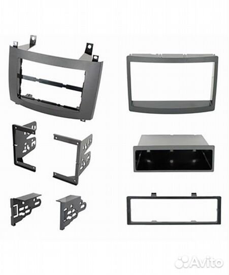Переходные рамки со штатной магнитолы