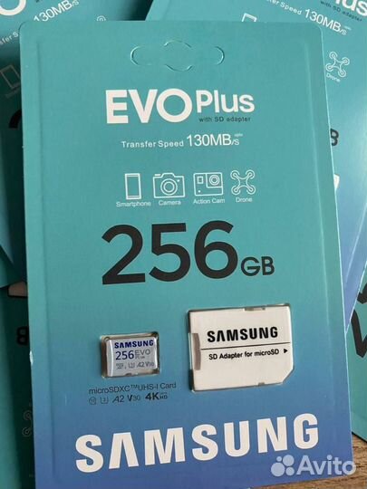 256Gb Micro SD Samsung EVO Plus