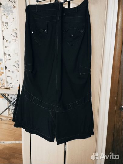 Юбка длинная летняя xxxl