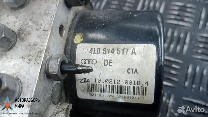 Блок ABS Audi Q7 4L 2006 4L0614517A