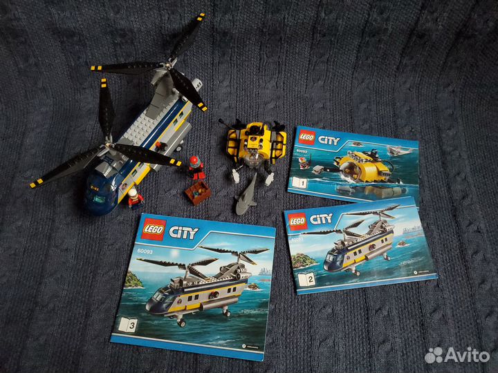 Lego city Водный мир полный комплект