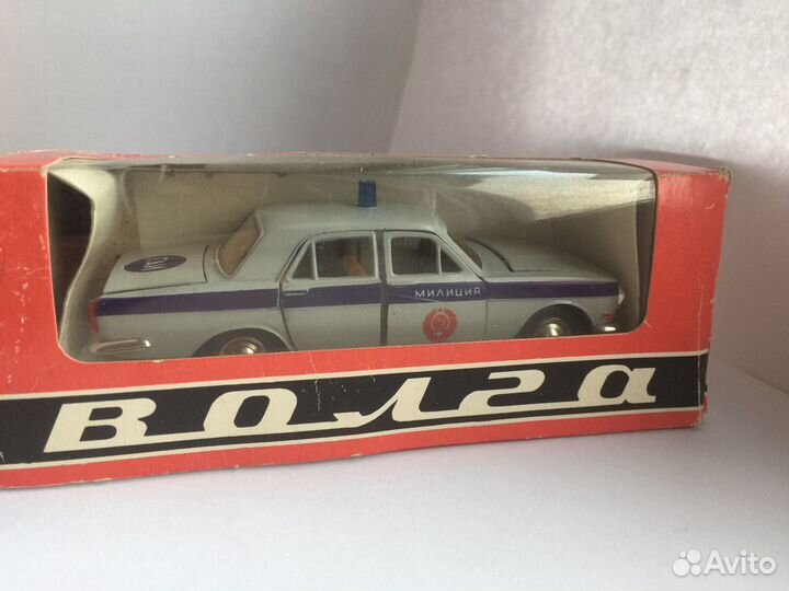 Волга 24 гаи 1:43, редкая модель. ссср, цвет серый