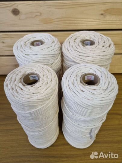 Шпагат хлопковый 3,4,5,6мм