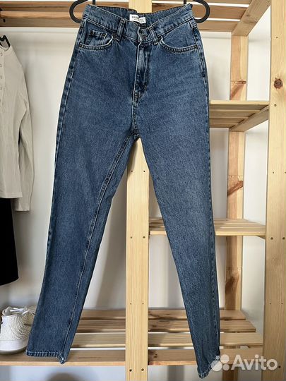 Джинсы pull&bear mom 34 xs
