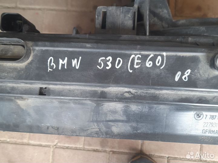 Кассета радиаторов bmw 5 e60/e61