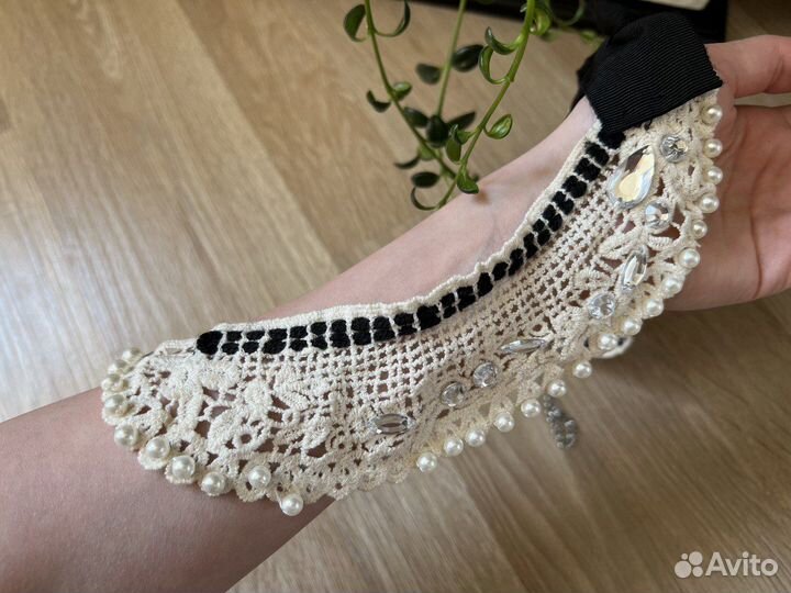 Воротник из кружева