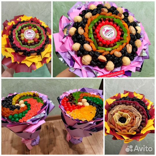 Съедобные букеты