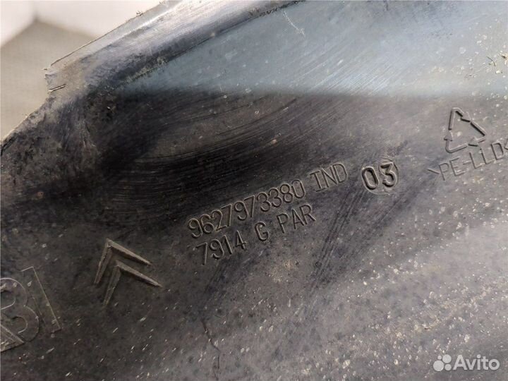 Защита арок (подкрылок) Citroen C5, 2002